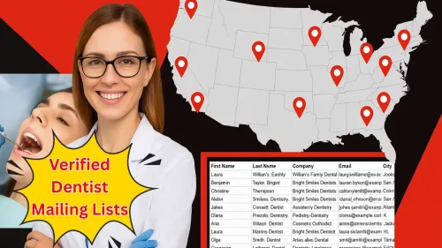 Verified Email Lists Dentist for Marketing Succe
