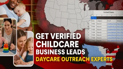 Verified infant care contacts with business details for effective daycare outreach and targeted lead generation.