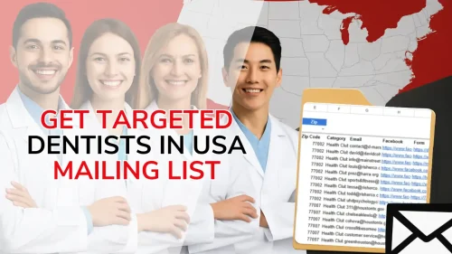 Dental Providers Email List – Verified and Customized