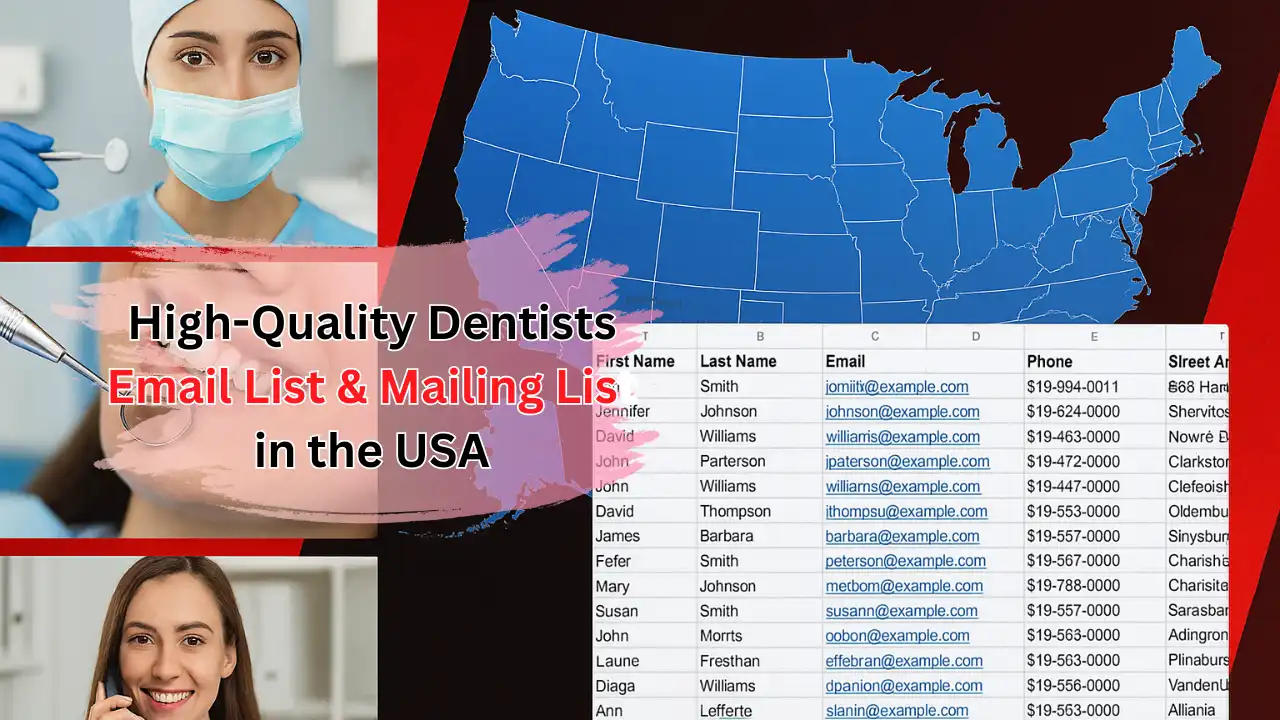 Verified Dentists Email List – Tailored for Your Needs